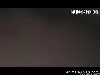 Chubby ass woman fucked by the dog in anal zoophilia
