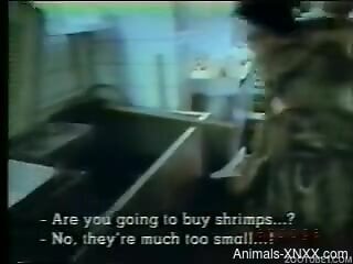 Dog licks these women and fucks their pussies