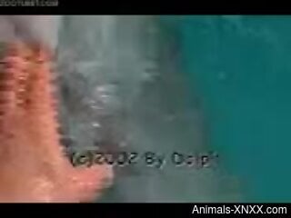 Zoophile is having fingering in the water