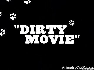 Non-stop doggy-style zoo sex with a black dog